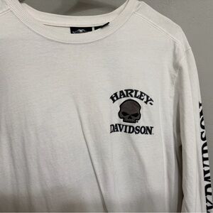 Harley-Davidson white Cotton Tee never worn